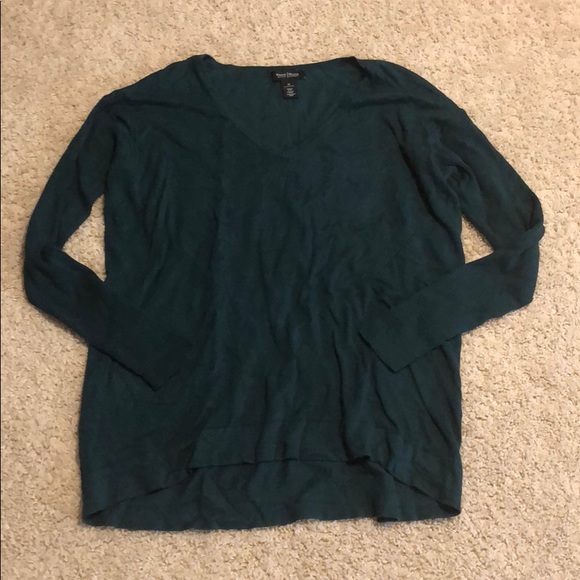 Dark green WHBM knit top - Picture 3 of 3